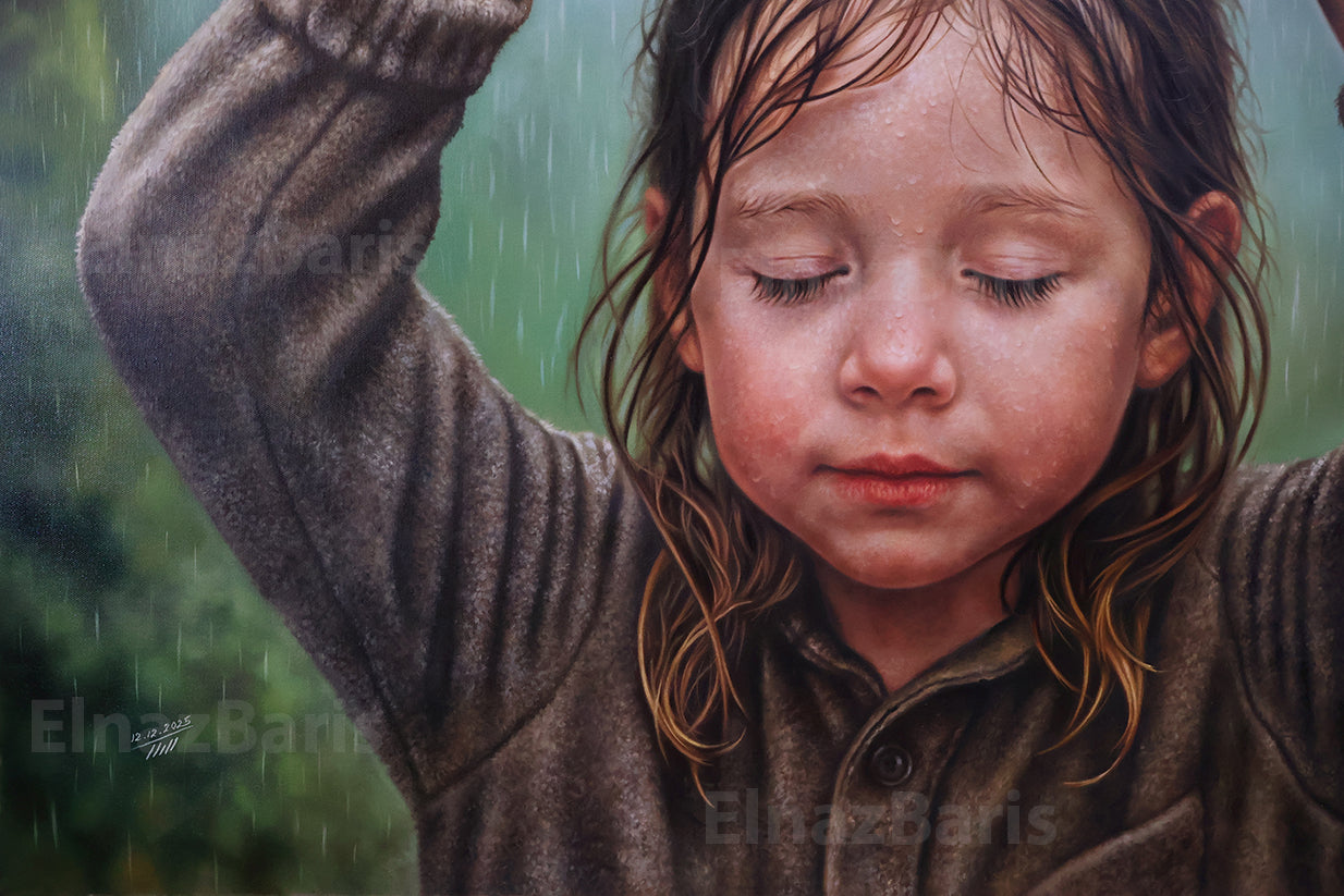 Shelter 2025 Original Fine Art Oil Painting on Canvas – One-of-a-Kind Artwork