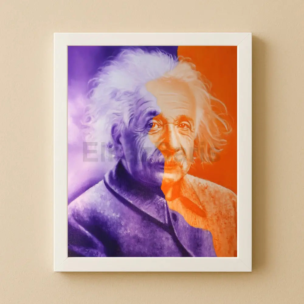Albert Einstein 2025 Oil Painting