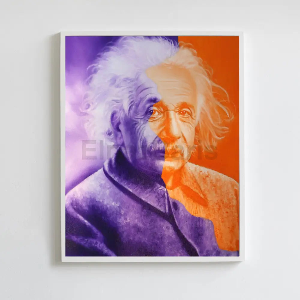 Albert Einstein 2025 Oil Painting