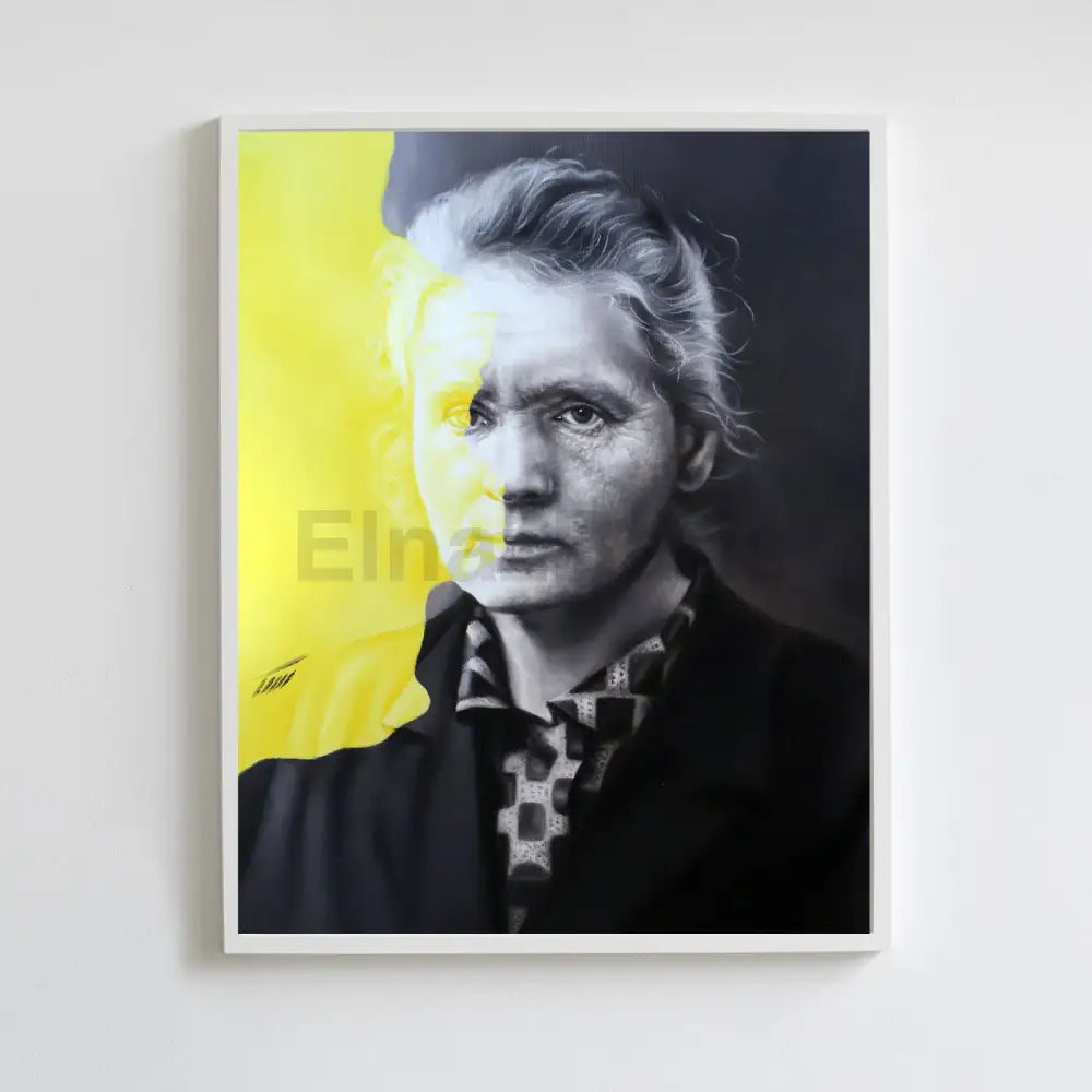 Marie Curie 2025 Oil Painting