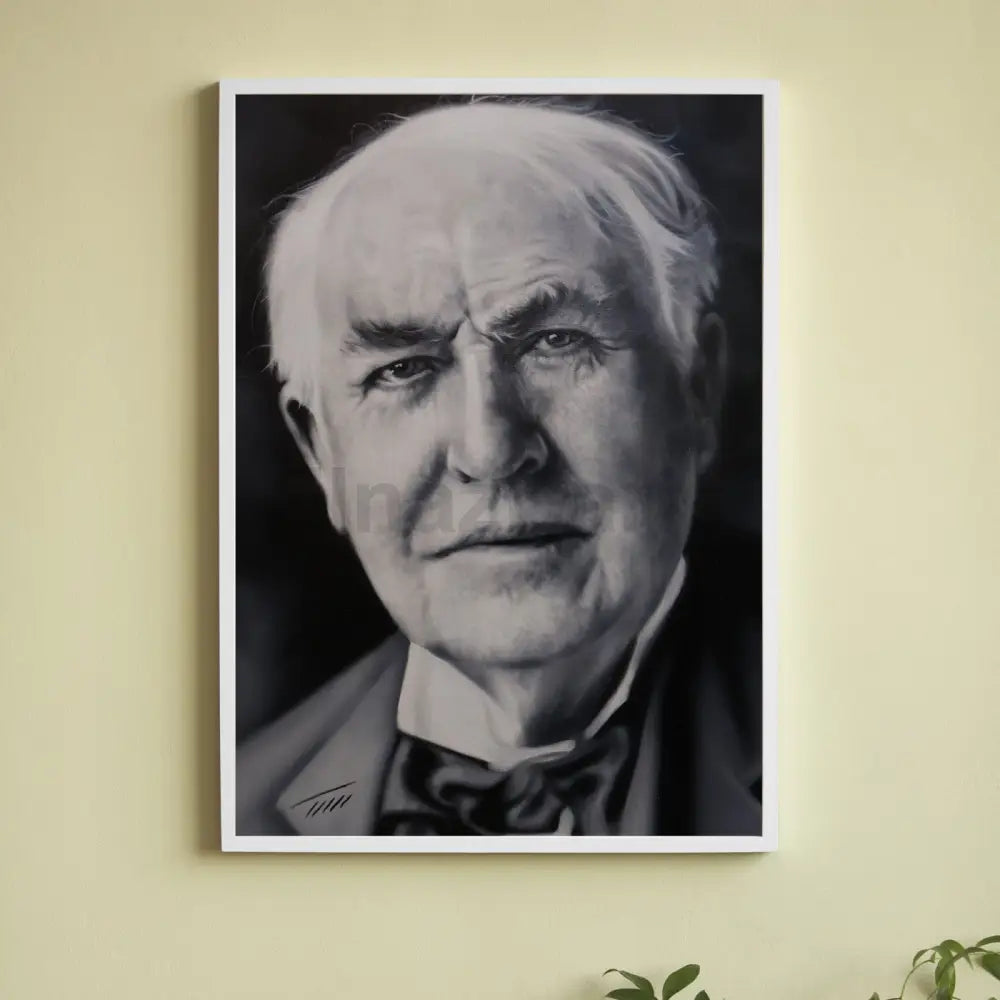 Thomas Edison 2025 Oil Painting