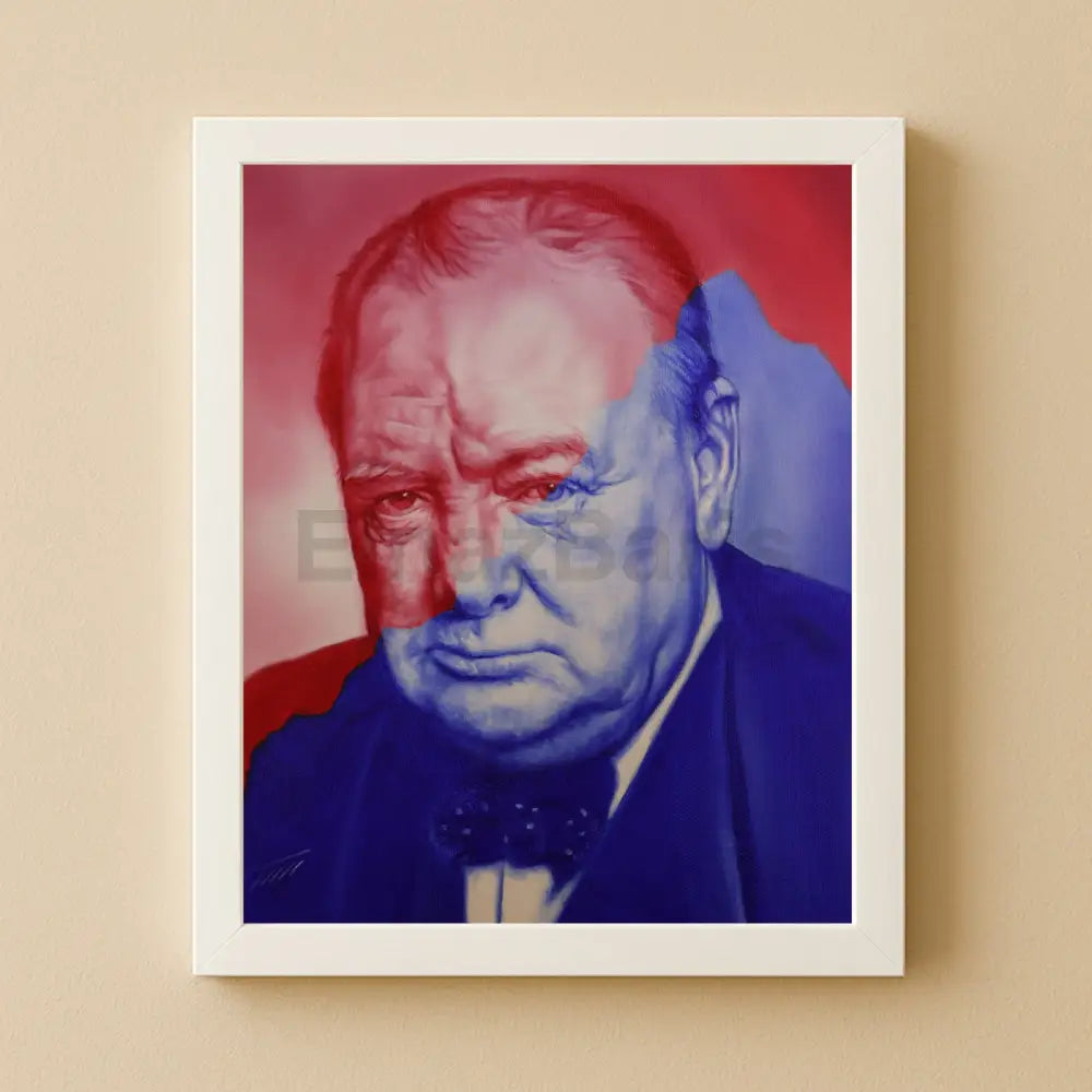 Winston Churchill 2025 Oil Painting